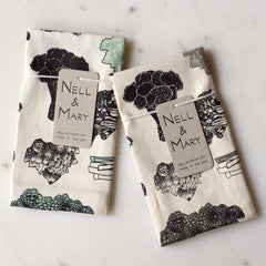 Broccoli Tea Towel - Mint