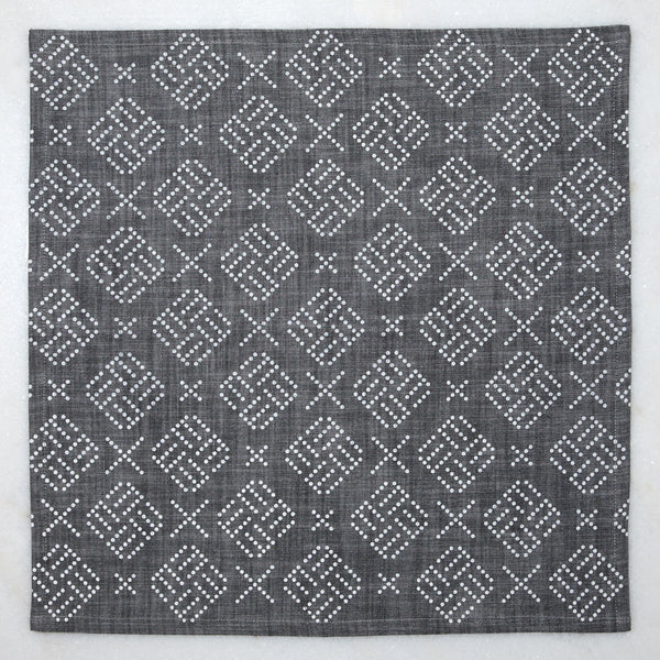 Geo Dots Napkin Set - Gray