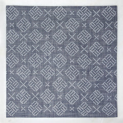 Geo Dots Napkin Set - Indigo