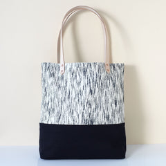 Cascade Two Tone Tote Bag - Natural